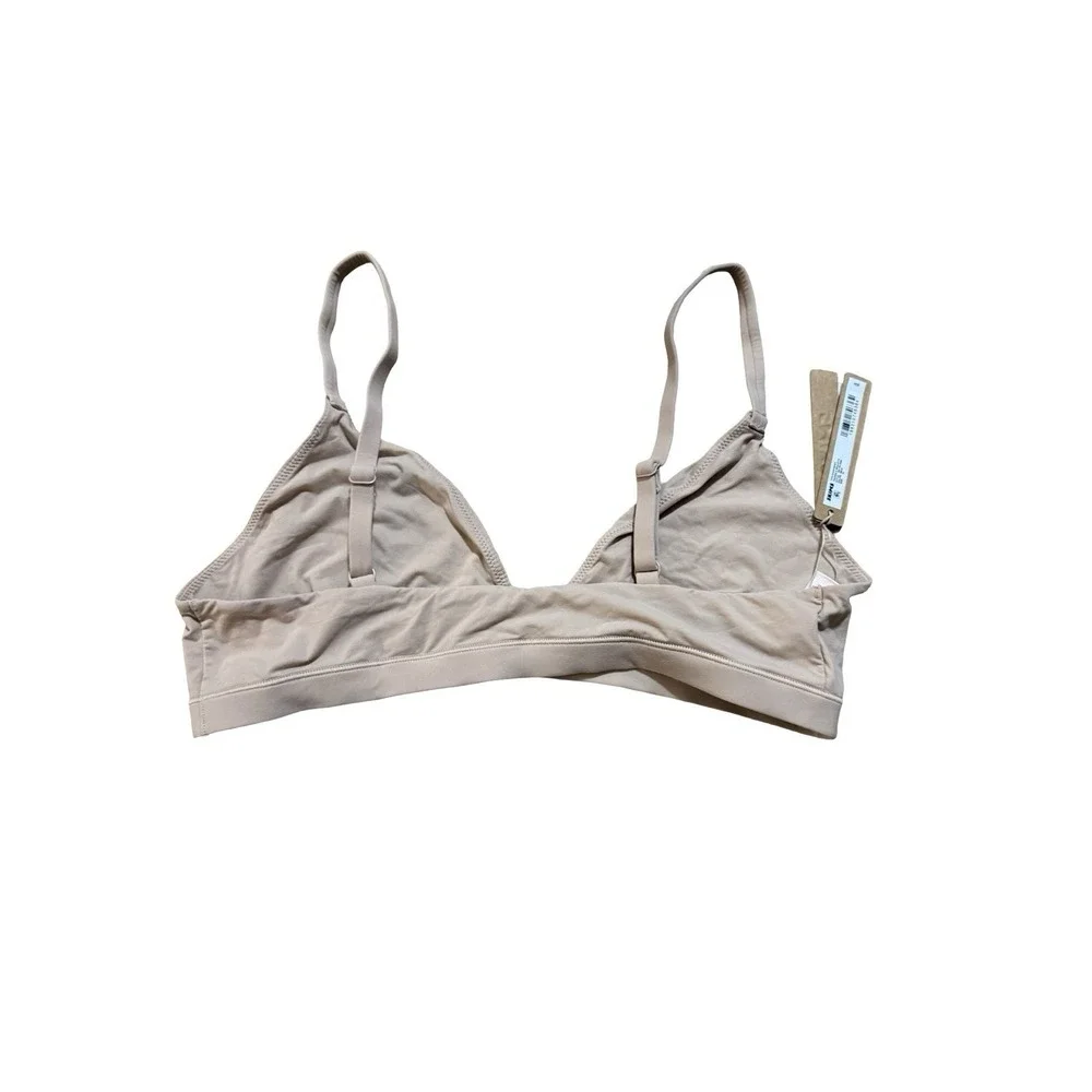 Skims Fits Everybody Triangle Bralette - Mica - XL - NWT - Picture 4 of 5